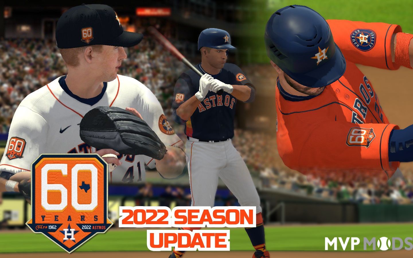 2021-2022 Houstos Astros Uniform Set - Uniforms - MVP Mods