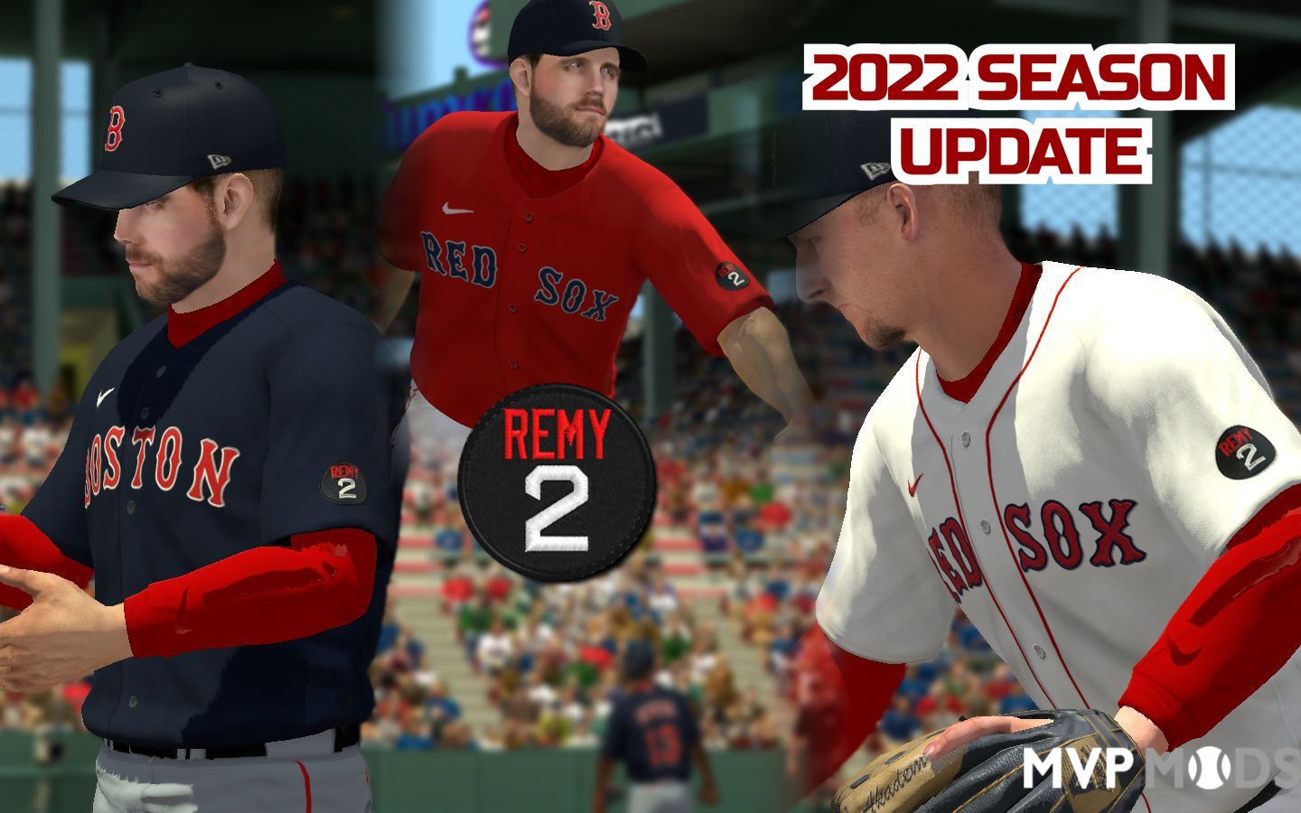 2020-2022 Boston Red Sox Uniform Set - Uniforms - MVP Mods