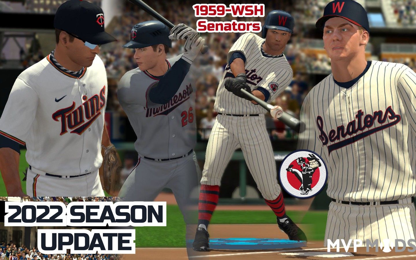 twins new road - Uniforms - MVP Mods