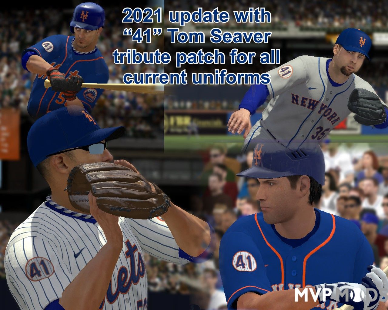 2020-2022 New York Mets Uniform Set - Uniforms - MVP Mods