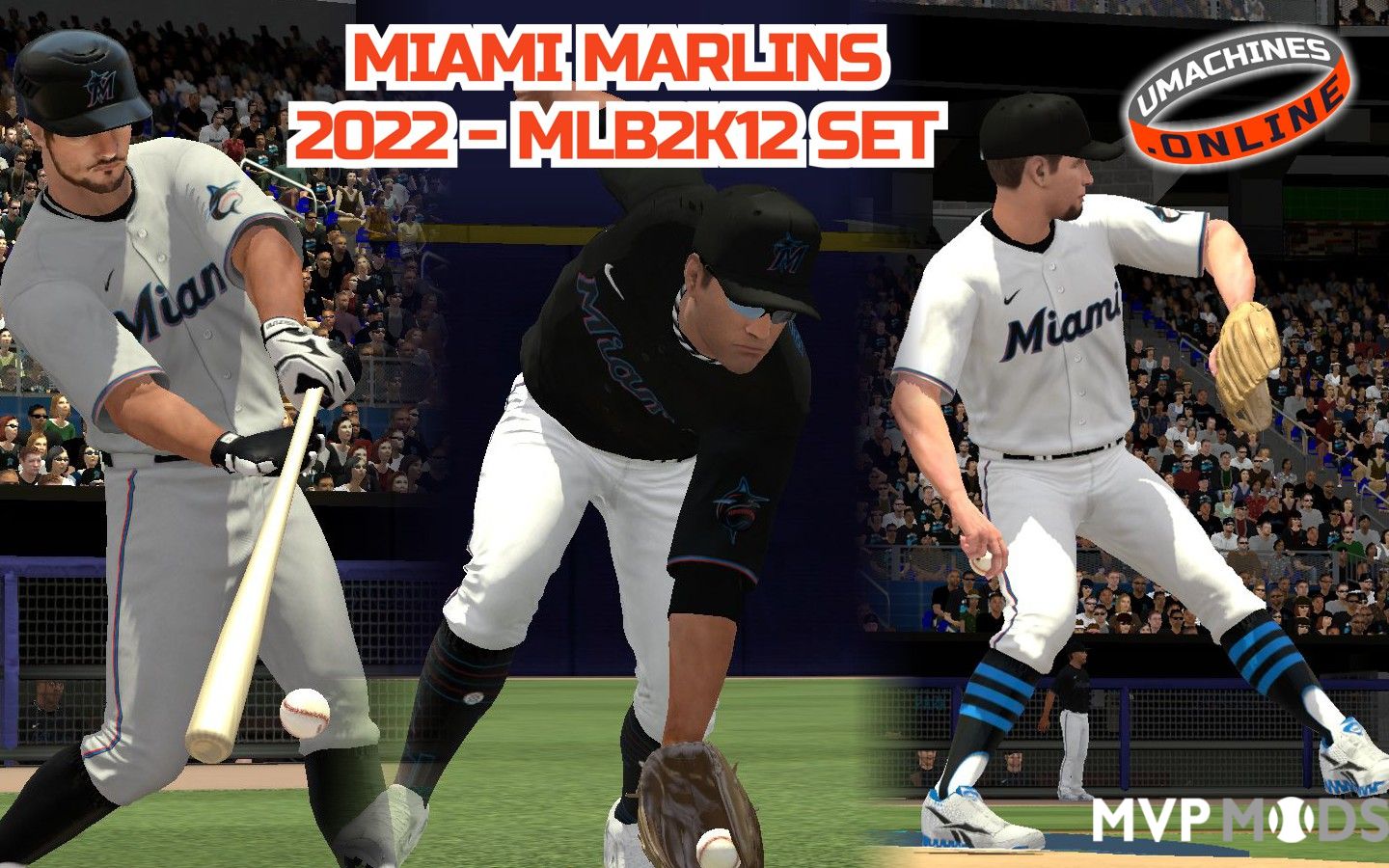 2022 Miami Marlins Uniform Set - Uniforms - MVP Mods