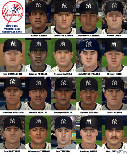 More information about "New York Yankees 2023 Cyberface Pack"