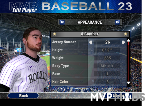 More information about "Faces MVP Baseball by Eliecer A."