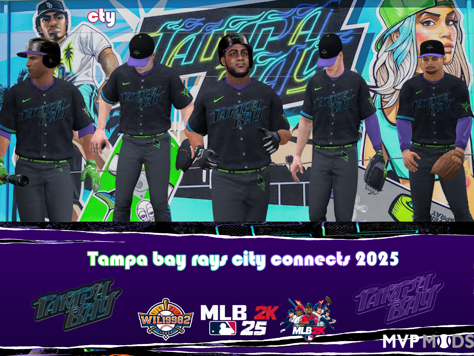 More information about "Tampa Bay Rays 2025 City Connect"